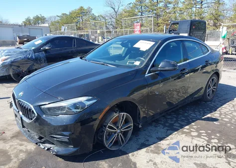 2021 BMW 228I Gran Coupe xDrive z USA, uszkodzony, nr VIN WBA73AK05M7G94822